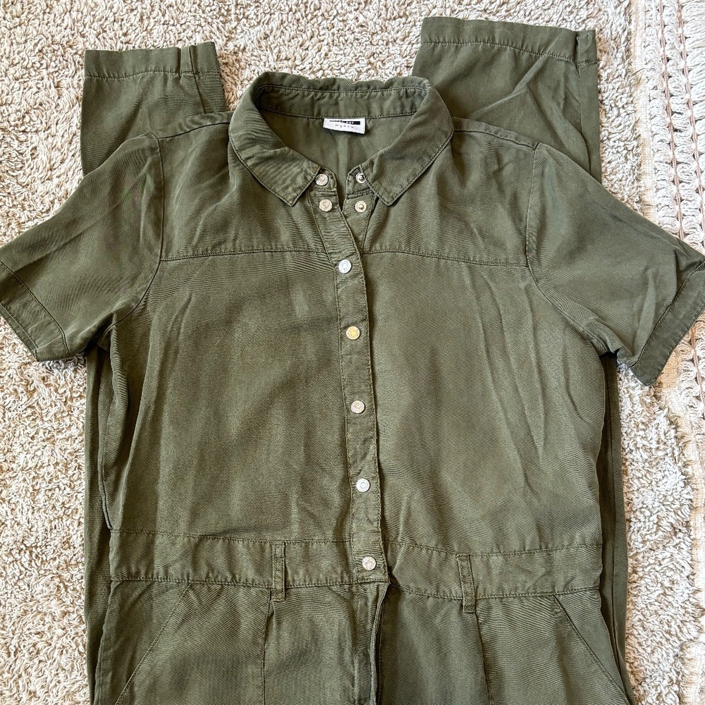 ASOS Noisy May Army Green Jumpsuit